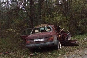В Ивацевичском районе Mercedes врезался в дерево, погибла 17-летняя девушка
