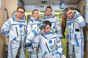 На съемках «Команды Б»: как Яглыч и Самбурская стали космонавтами