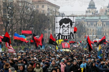 В Киеве прошел митинг в поддержку Михаила Саакашвили