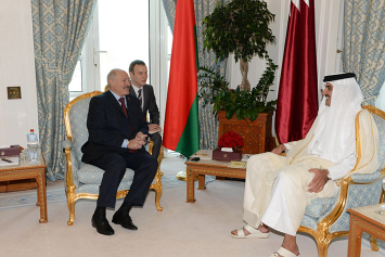 Лукашенко: расширение белорусско-катарского сотрудничества отвечает интересам обеих сторон