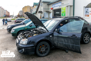 Ошибка на заправке в Гродно. Вместо бензина из шлангов лилось дизтопливо 