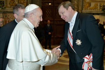 Белорусский посол принял участие в аудиенции Папы Римского