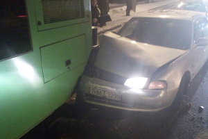 «Освидетельствование показало 1,83 промилле». Утром в Минске пьяный водитель протаранил рейсовый автобус