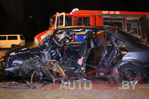 В Солигорске Audi врезалась в BMW: погиб один человек