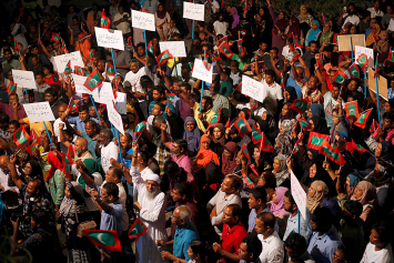 Президент Мальдив объявил чрезвычайное положение в стране‍