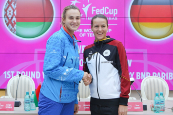 Александра Саснович и Арина Соболенко стартуют в Кубке Федерации