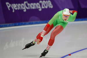 Белорусская конькобежка Марина Зуева дисквалифицирована на дистанции 1500 метров