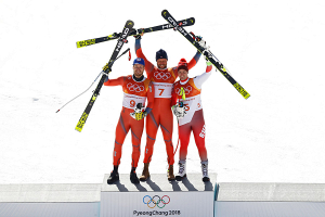 Норвежский горнолыжник Свиндаль выиграл золото в скоростном спуске, Данилочкин — 44-й