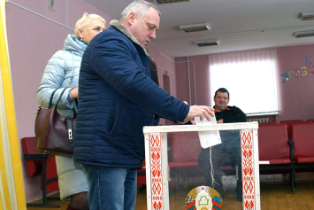 На Могилевщине сельчане принимают активное участие в выборах