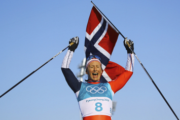 Норвежка Марит Бьорген стала восьмикратной олимпийской чемпионкой