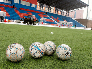 Стадион футбольного клуба "Минск" готов к проведению матча за Суперкубок Беларуси по футболу