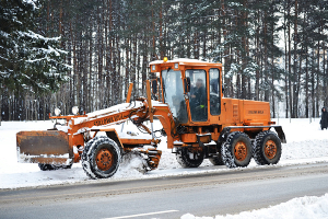 С начала весны дорожники вывезли с улиц Минска больше снега, чем за всю зиму