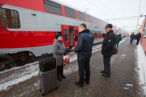 Около 3 тысяч человек путешествовали поездами БЖД в Вильнюс в мартовские праздники