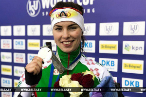 Белорусская конькобежка Марина Зуева завоевала серебро на финальном этапе КМ