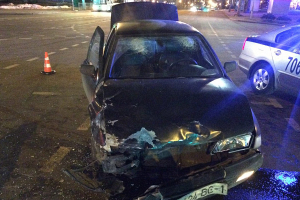 В Минске по вине женщины-водителя столкнулись Volkswagen и Kia: трое пострадавших