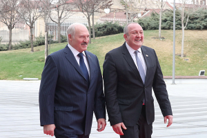 «Еду сюда как домой». Президент подчеркивает дружбу между народами Беларуси и Грузии