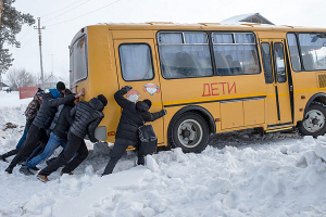 В Берлине остановлен неисправный автобус с детьми из России