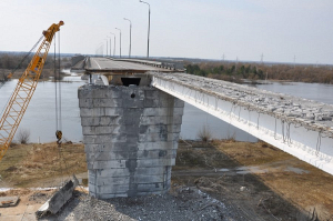 Движение по обновленному мосту через Припять планируют открыть в ноябре 