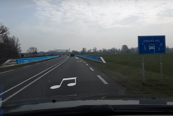 В Голландии после многочисленных жалоб на "пытки" демонтировали "поющую дорогу" (ВИДЕО)