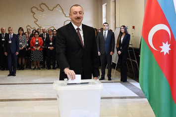 Ильхам Алиев одержал убедительную победу на выборах президента Азербайджана