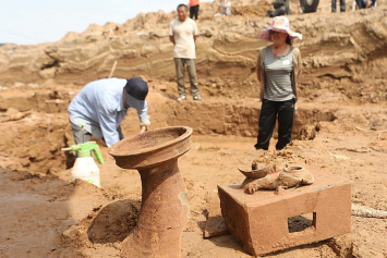 Археологи обнаружили в Китае руины двухтысячелетнего здания