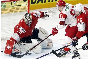 Сборная Беларуси проиграла Швейцарии на ЧМ по хоккею