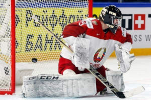 Сборная Беларуси по хоккею готовится к матчу против чехов