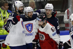 ЧМ-2018 по хоккею. Сборная Франции выиграла у команды Австрии