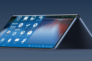 Компания Microsoft запатентовала сгибаемый смартфон с тремя дисплеями‍