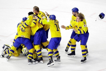Сборная Швеции стала чемпионом мира по хоккею