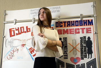 В БНТУ проходит выставка студенческих социальных плакатов