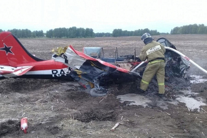 Як-52 разбился в Алтайском крае: двое погибших