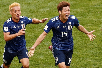 Сборная Японии сенсационно обыграла команду Колумбии на ЧМ-2018