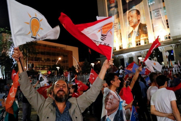 На президентских выборах в Турции победил нынешний лидер Реджеп Тайип Эрдоган