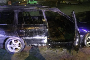 В Минске ночью горели три автомобиля