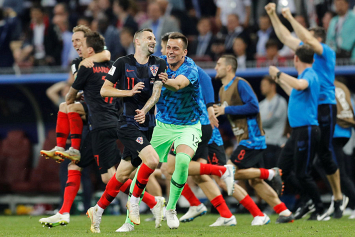 Сборная Хорватии одержала волевую победу над англичанами и стала вторым финалистом ЧМ
