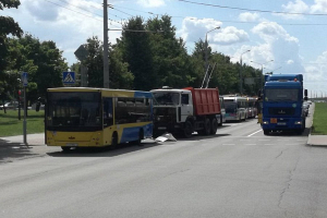 В Гродно произошло ДТП с участием пяти автомобилей