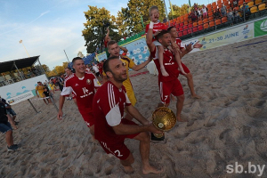 Сборная Беларуси по пляжному футболу обыграла Италию и вышла в суперфинал Евролиги