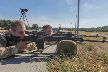 Белорусские военнослужащие выиграли "Снайперский рубеж"