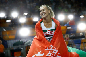 Эльвира Герман выиграла забег на 100 м с барьерами на соревнованиях в Польше