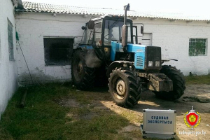 В Глусском районе механизатор погиб под колесами трактора 