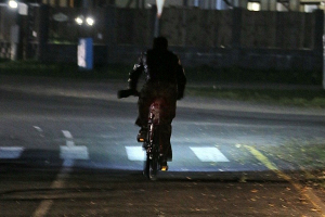 В Вилейском районе в вечернее время погиб не обозначенный фликерами велосипедист