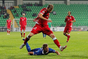 Белорусские футболисты сыграли вничью с Молдовой в Лиге наций
