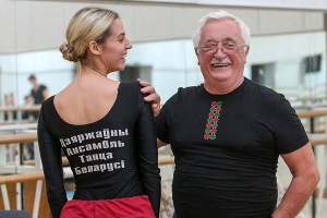 В свои 75 руководитель Госансамбля танца Валентин Дудкевич не настроен подводить какие бы то ни было итоги