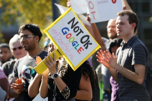 Сотрудники Google выступили против сексуальных домогательств на работе