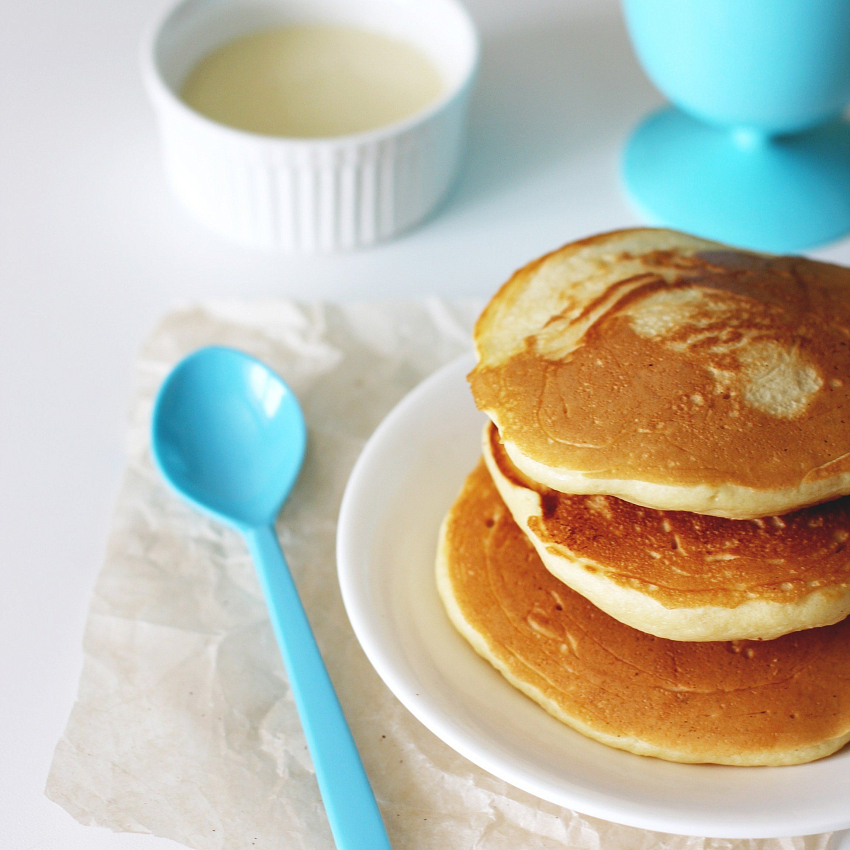 Панкейки классические американские на молоке 🥞