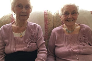 102-летние близнецы рассказали свой рецепт долголетия