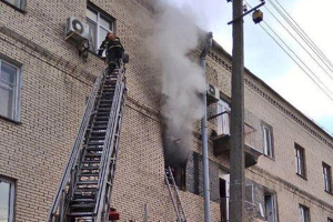 В центре Минска горела двухкомнатная квартира
