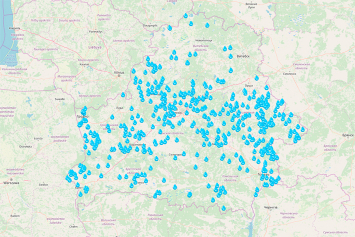 В Год малой родины на публичную кадастровую карту Беларуси нанесли более полутысячи родников