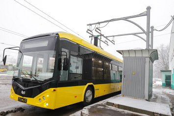 Новую модель электробуса E321 обкатали в Минске